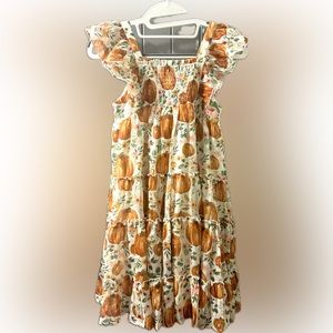 Cheeky Plum Pumpkin Girls Dress